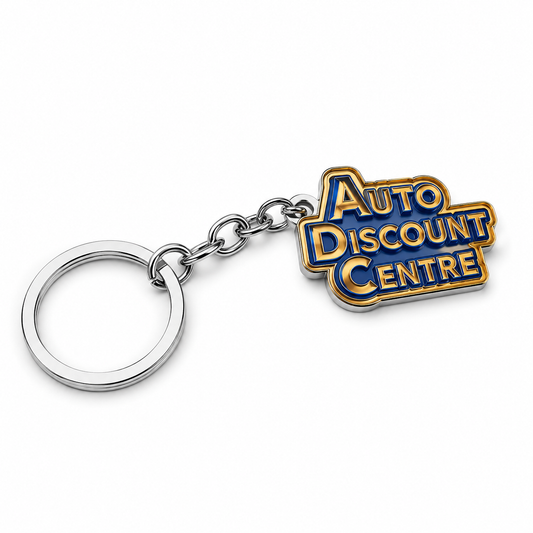 Auto Discount Centre Metal Keyring